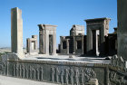 Iran, formerly Persia, Persepolis, capital of the Achaemenid Empire, Tripylon, Council Hall